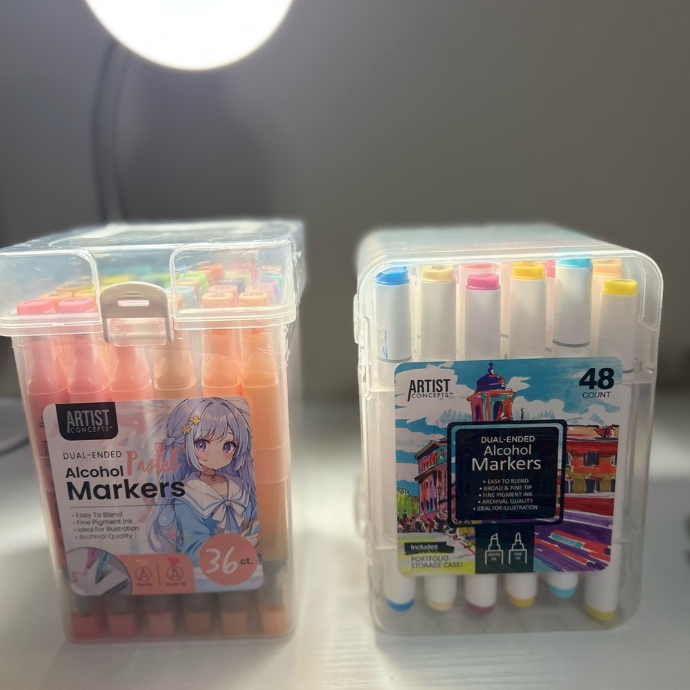 SOLD Artist Alcohol Markers Set